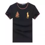 ralph lauren t-shirt with logo pony electric rust r66260 noir